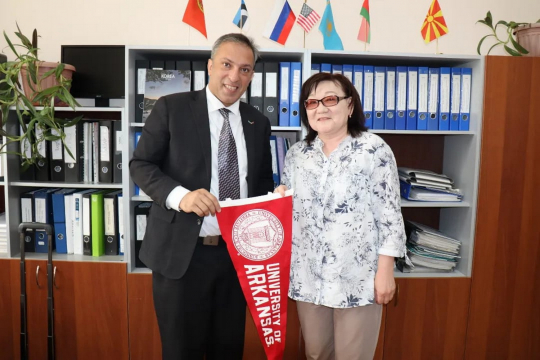 Visit of a scholar from the University of Arkansas (Fayetteville, USA)