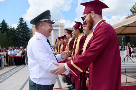 Diplomas, Shoulder Boards, and New Horizons