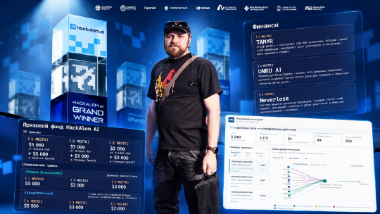 СЕРЕБРО международного HackAlem AI — у КРУ