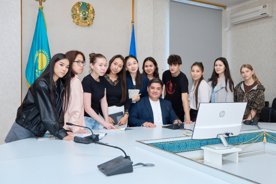 Future Journalists from Kokshetau Join KRU