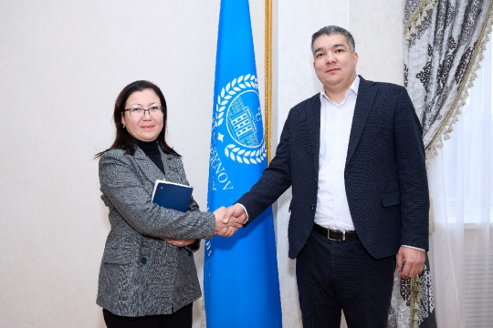 Каспий ЖОО-мен тәжірибе АЛМАСУ